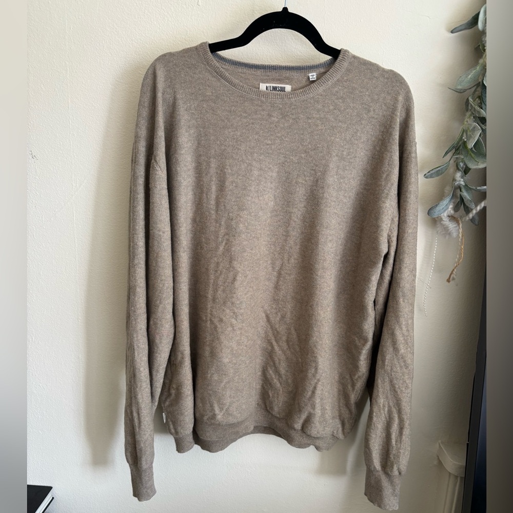 Linksoul cotton cashemere sweater